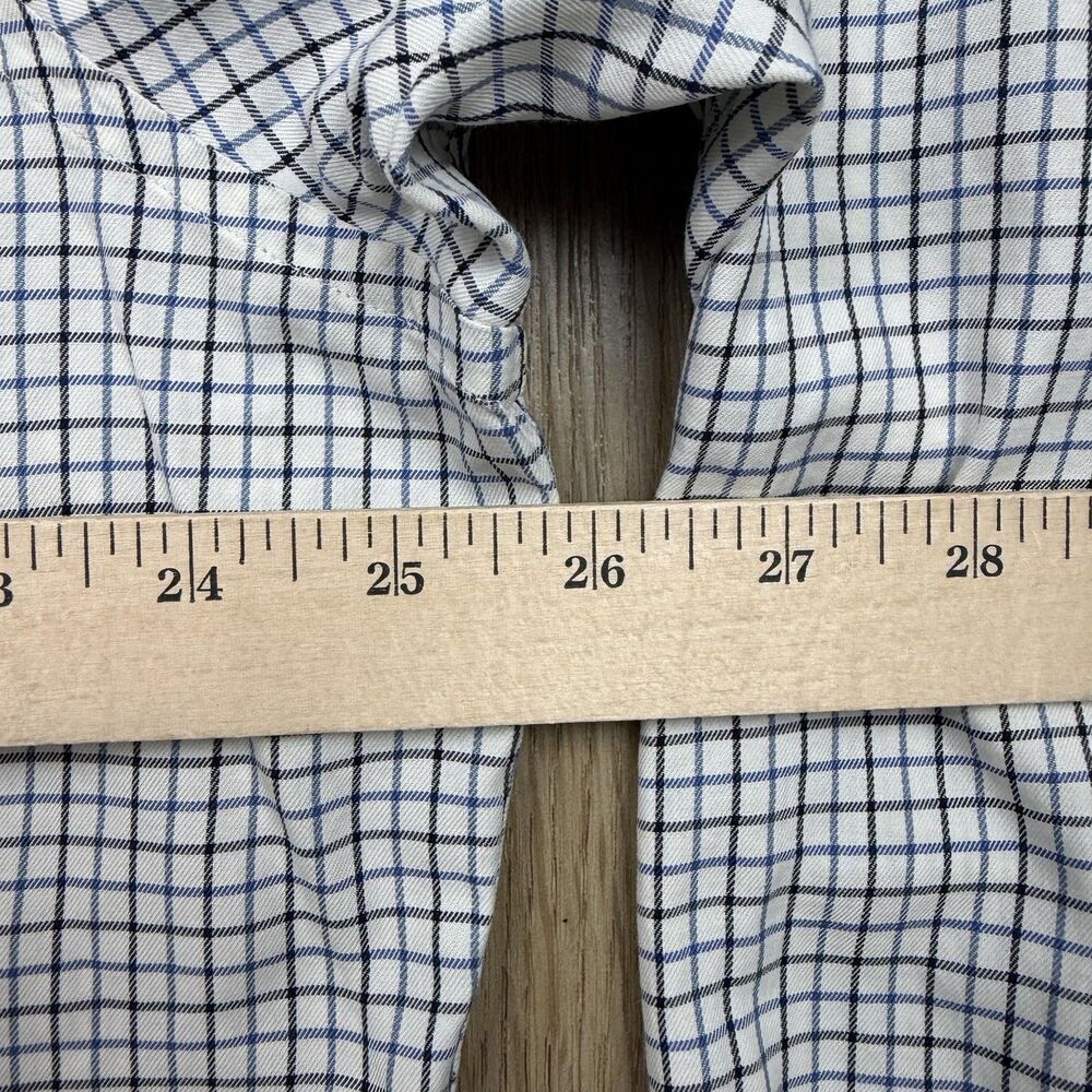 Ralph Lauren Shirt Mens 2XL White Purple Label Long Sleeve Button Up Dress - Picture 8 of 10